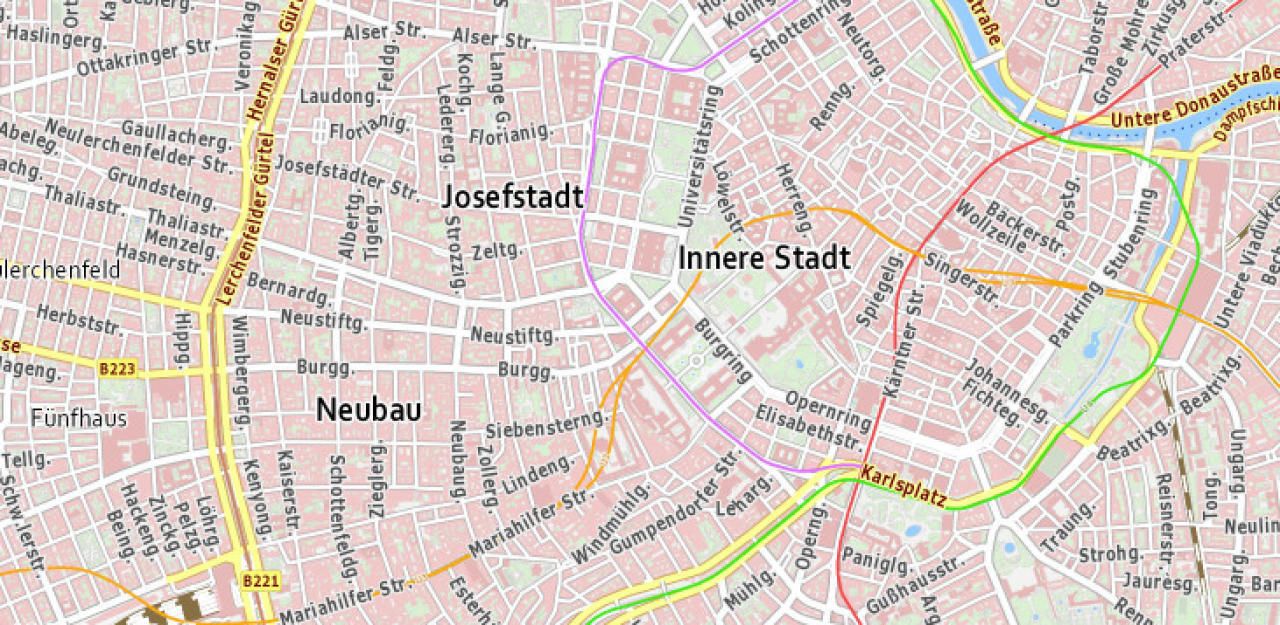 Heute.at - Wiener Wanderwege mit Online-Stadtplan erkunden
