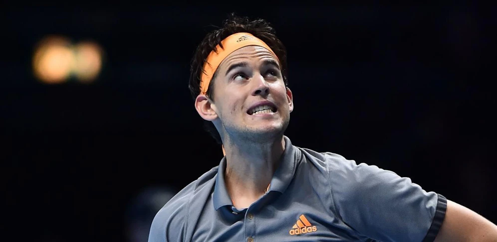 Dominic Thiem siegte im Marathon-Match gegen Djokovic trotz einer leichten Verkühlung.