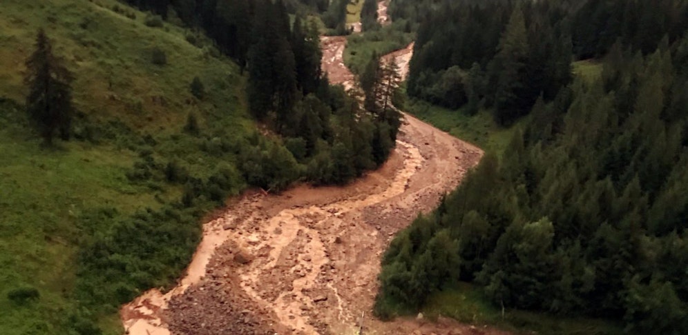 Das hintere Kaunertal ist von der Außenwelt abgeschnitten. 