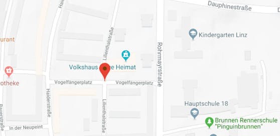 Zwei Mädchen wurden in Linz an der Kreuzung Vogelfängerfängerplatz mit der Rohrmayrstraße angefahren. 