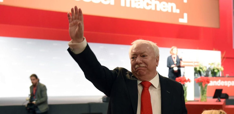 Michael Häupl beim Wiener SPÖ-Landesparteitag