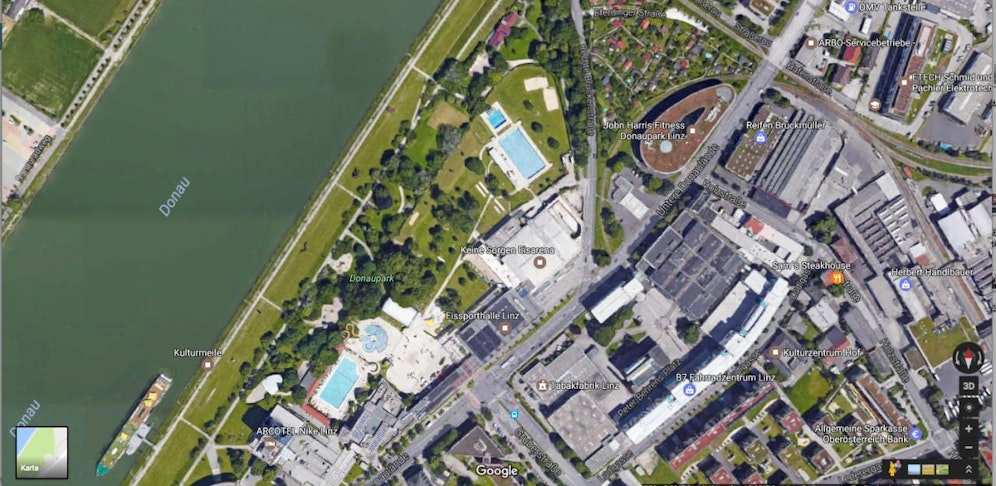 Im Zuge des Brückenneubaus soll auch das Parkbad ausgebaut werden.