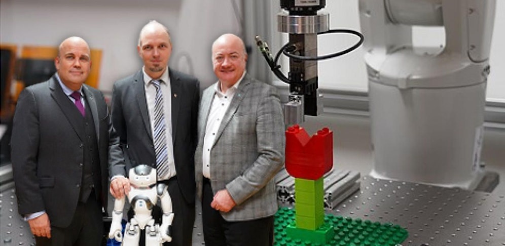 Mahr, Nemecek und Stocker bei der Eröffnung (v. l.)