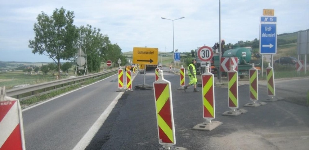 Jetzt starten Sanierungsarbeiten auf der Weinviertel Schnellstraße S3