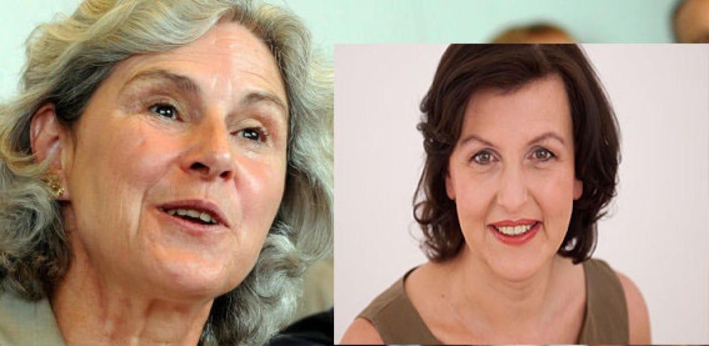 2 Ex-Blaue: Sonja Haberhauer (re.) folgt jetzt Barbara Rosenkranz (li.).