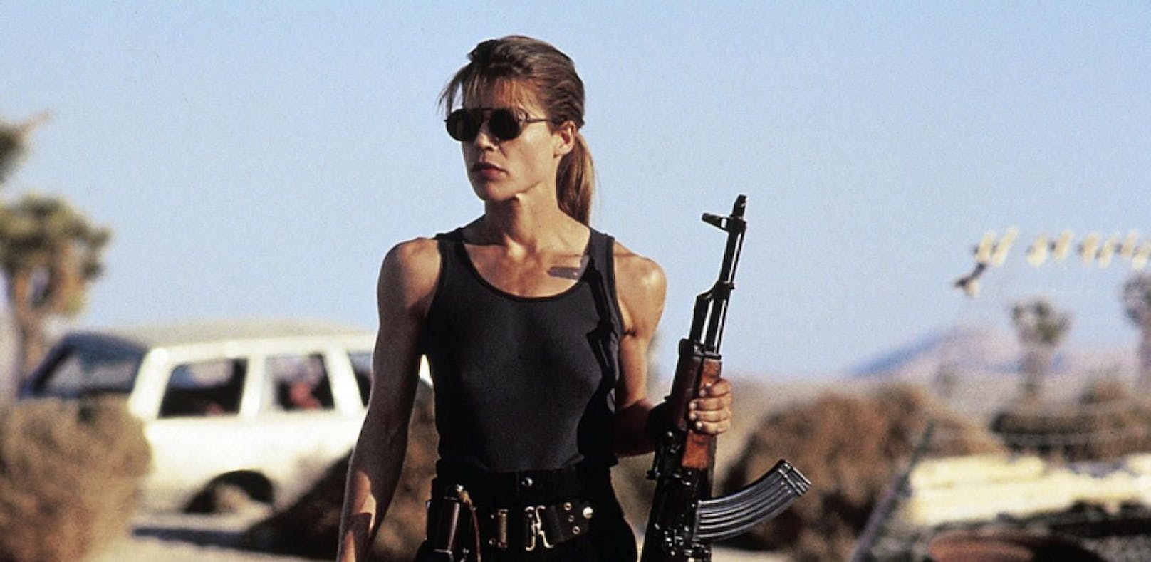 So sieht Linda Hamilton im neuen "Terminator" aus