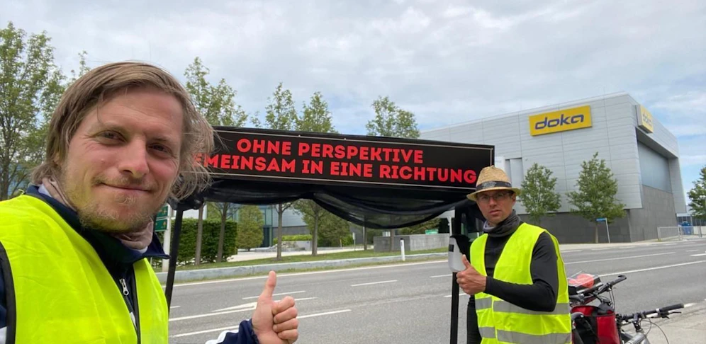 Dominik Schilcher und Erik Schnaitl