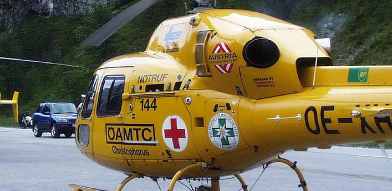 Die Frau wurde vom Rettungshubschrauber in ein Krankenhaus geflogen. Archivbild.