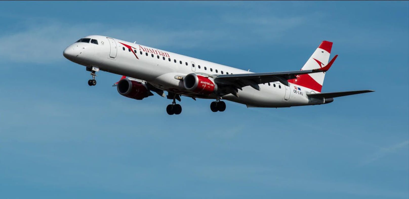 Laser-Angriff auf eine Maschine der Austrian Airlines