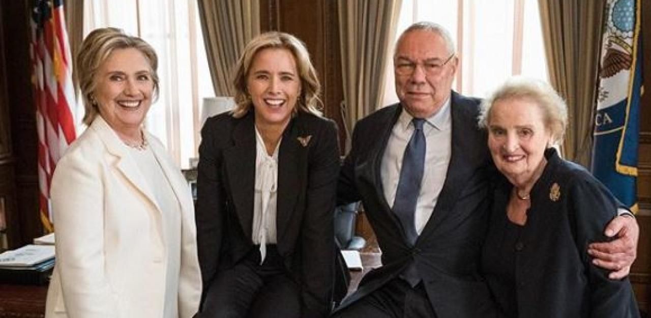 Heute.at - Hillary Clinton tritt bei Madame Secretary auf