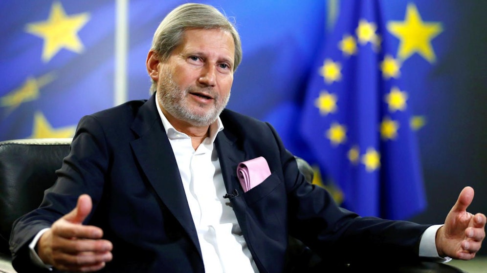 EU-Kommissar Johannes Hahn.