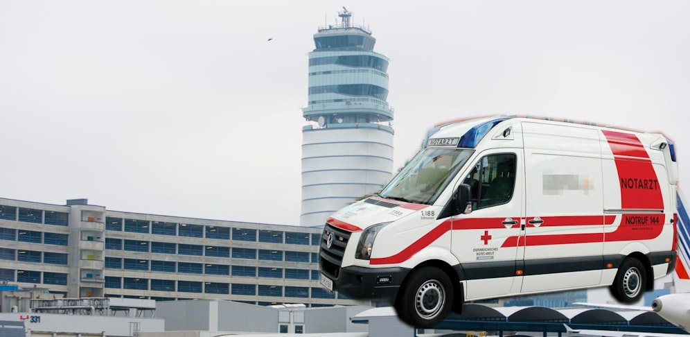 Die Frau wurde ins Spital transportiert.