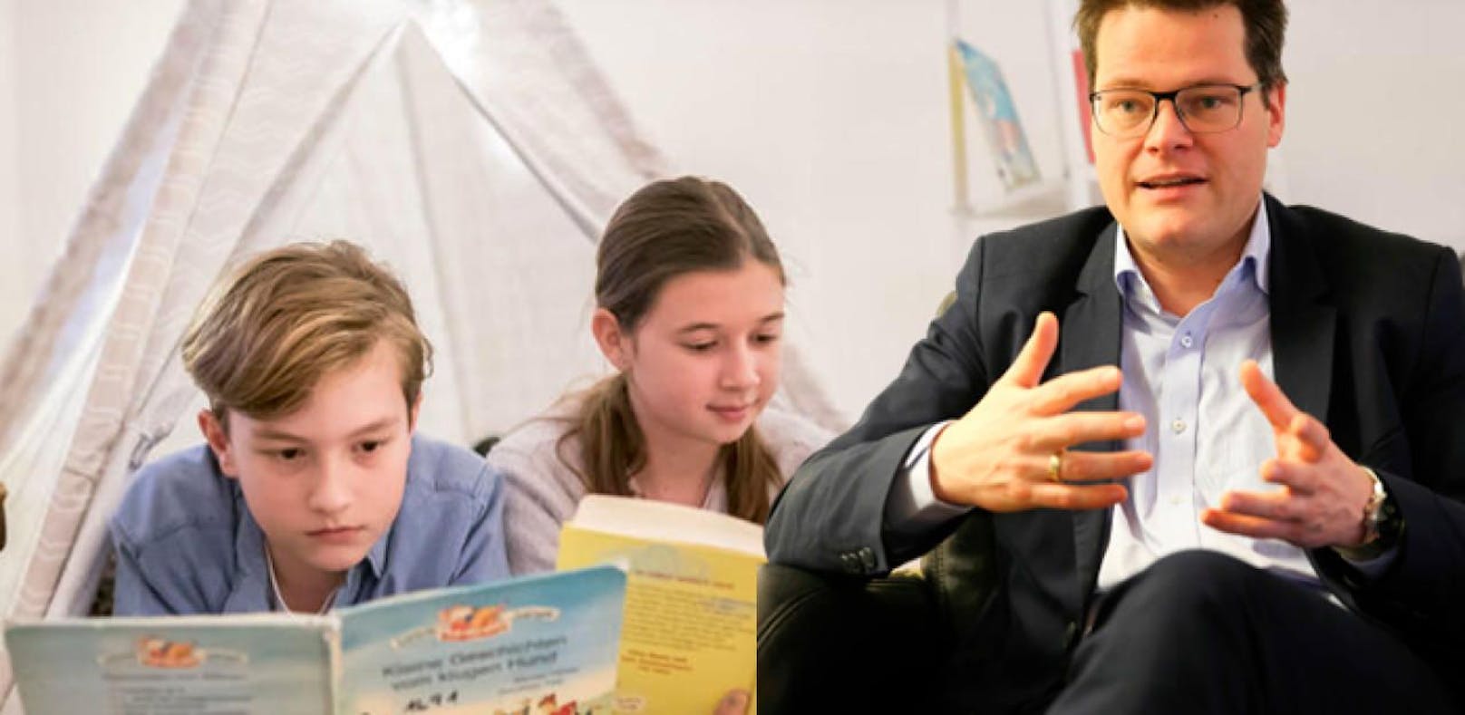 Bildungsstadtrat Jürgen Czernohorszky: &quot;Kindern wird Perspektive geraubt&quot;.