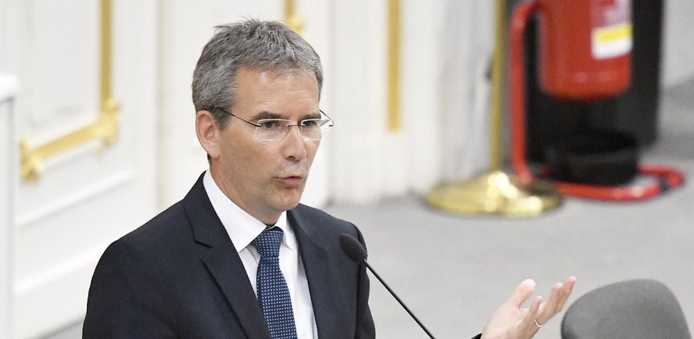 Finanzminister Hartwig Löger (ÖVP) 