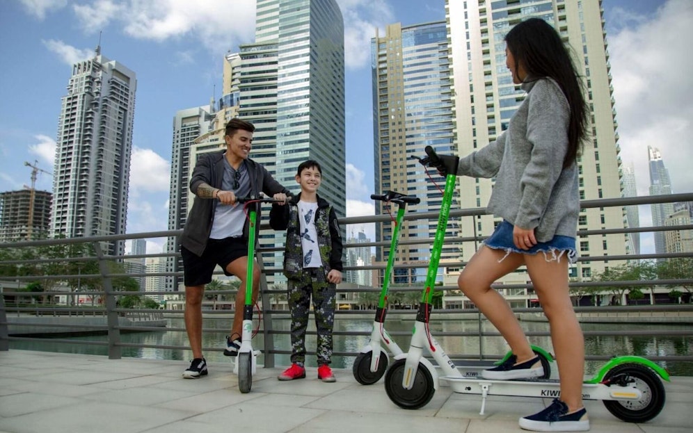 Kiwi startet am Samstag mit 600 E-Rollern. (Foto: Kiwi)
