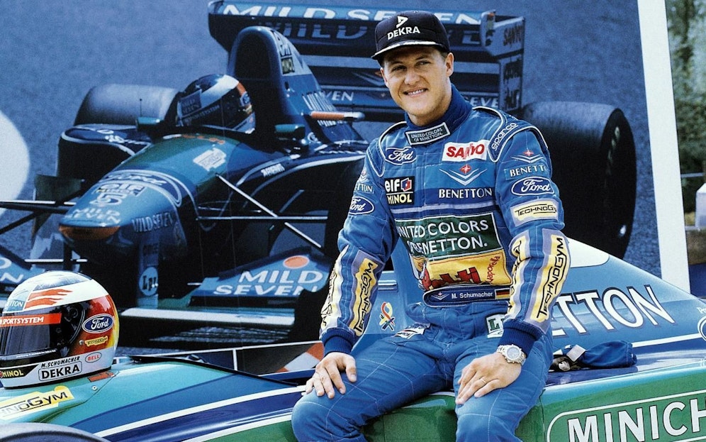 Schumacher hat seinen ersten Titel 1994 gewonnen. 