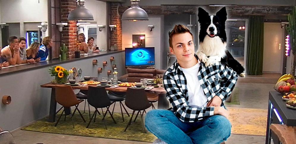 Lukas Pratschker und Hund "Falco" könnten schon bald bei Promi Big Brother zu sehen sein. 