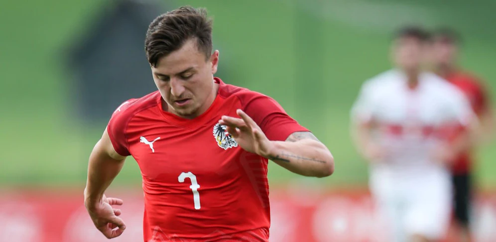 Nicolas Meister stürmt für die OÖ Juniors in Liga zwei und im U21-Nationalteam.
