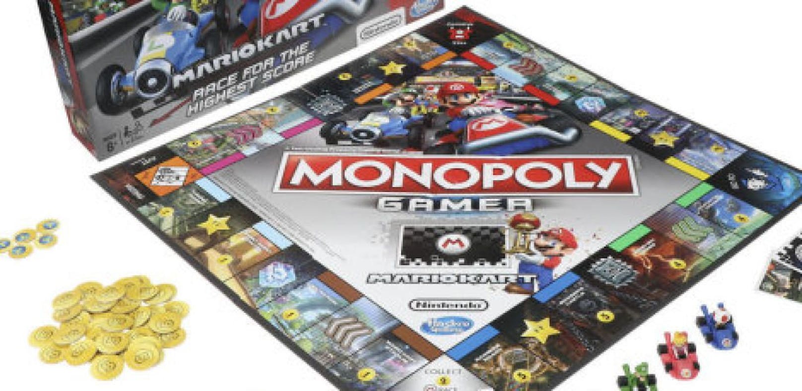 Monopoly gibt es jetzt als "Mario Kart"-Edition