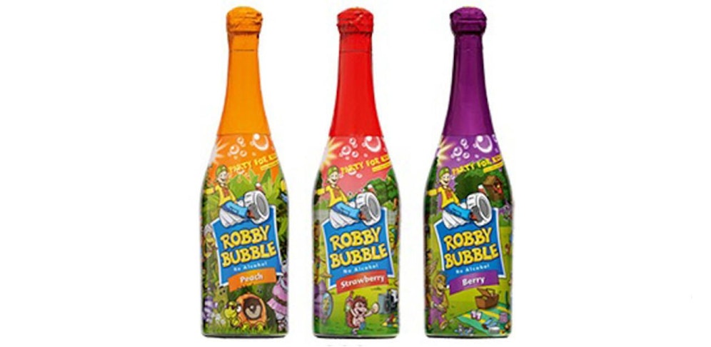 Rückruf der Robby Bubble Flaschen.