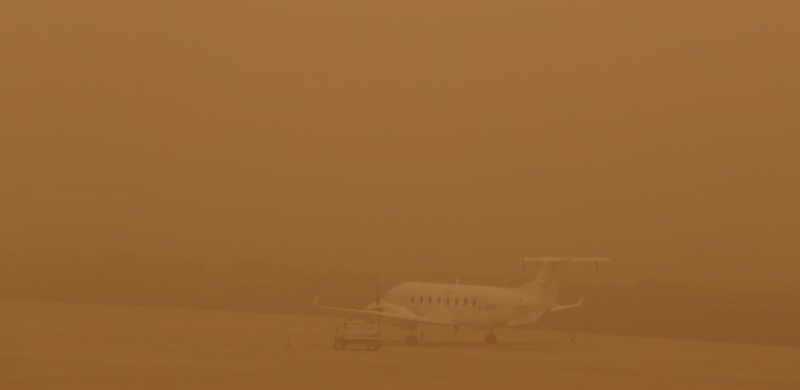 Sahara-Sandsturm legt Flugverkehr in lahm
