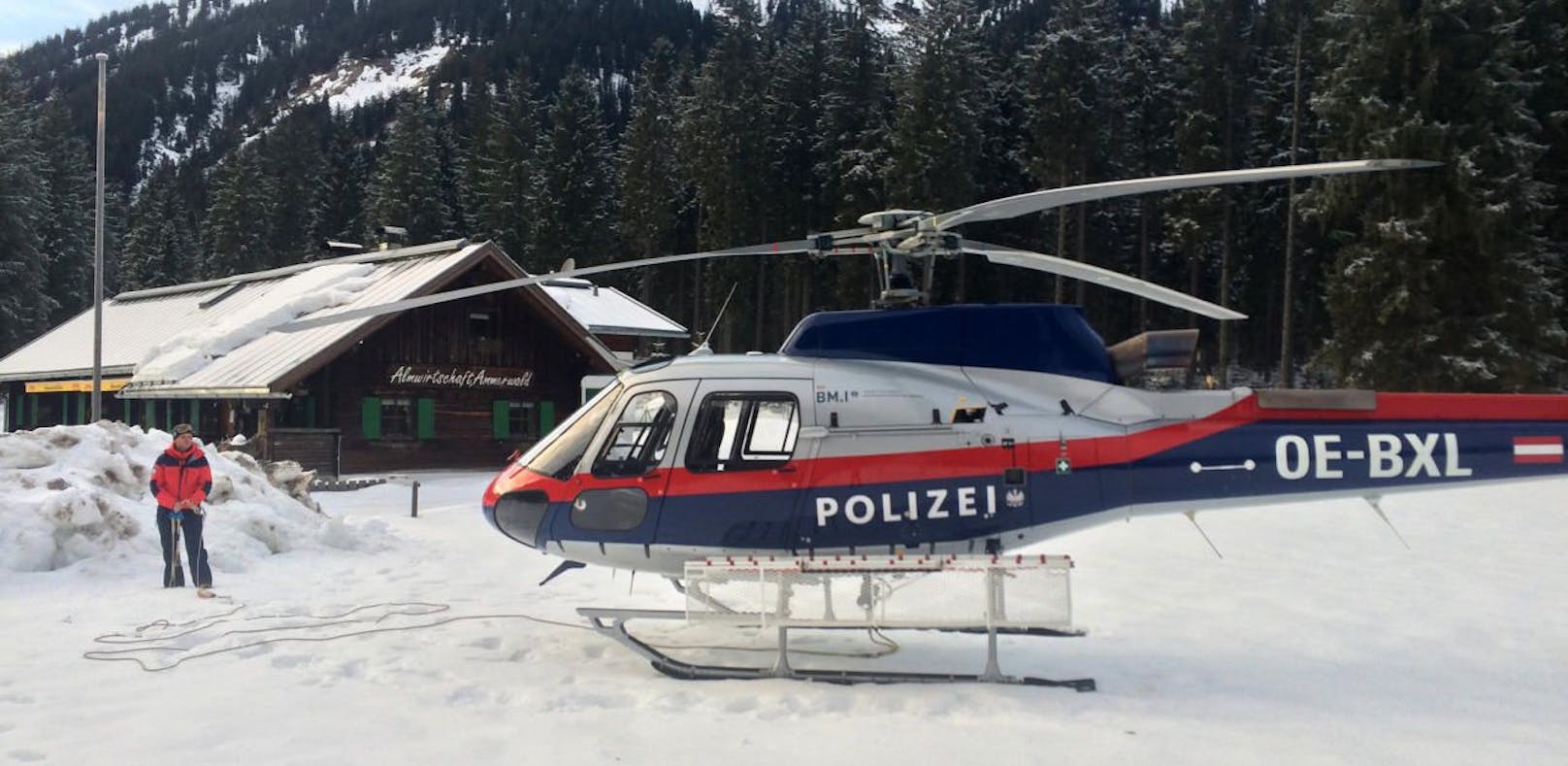 Die Männer stürzten vor den Augen eines Alpinpolizisten in den Tod
