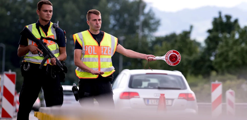 Grenzkontrollen zwischen Deutschland bzw. Bayern und Österreich.