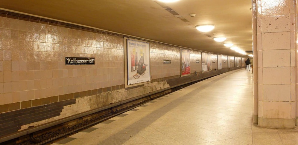 Der Vorfall ereignete sich an der Haltestelle Kottbusser Tor.