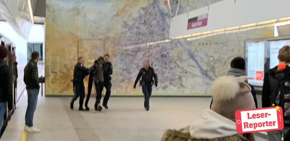 Die Polizei nahm den 17-Jährigen fest.