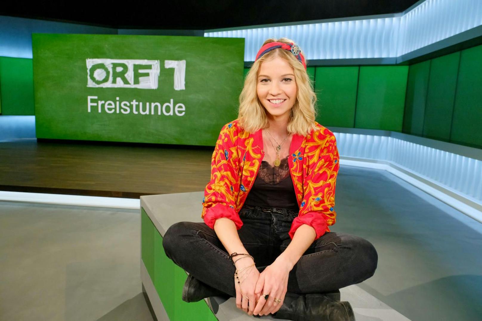 Fanny Stapf moderiert die &quot;ORF-1-Freistunde&quot;.
