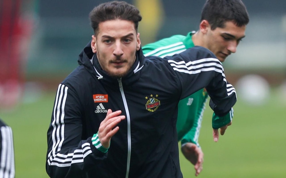 Ercan Kara als es noch erlaubt war, zu trainieren.