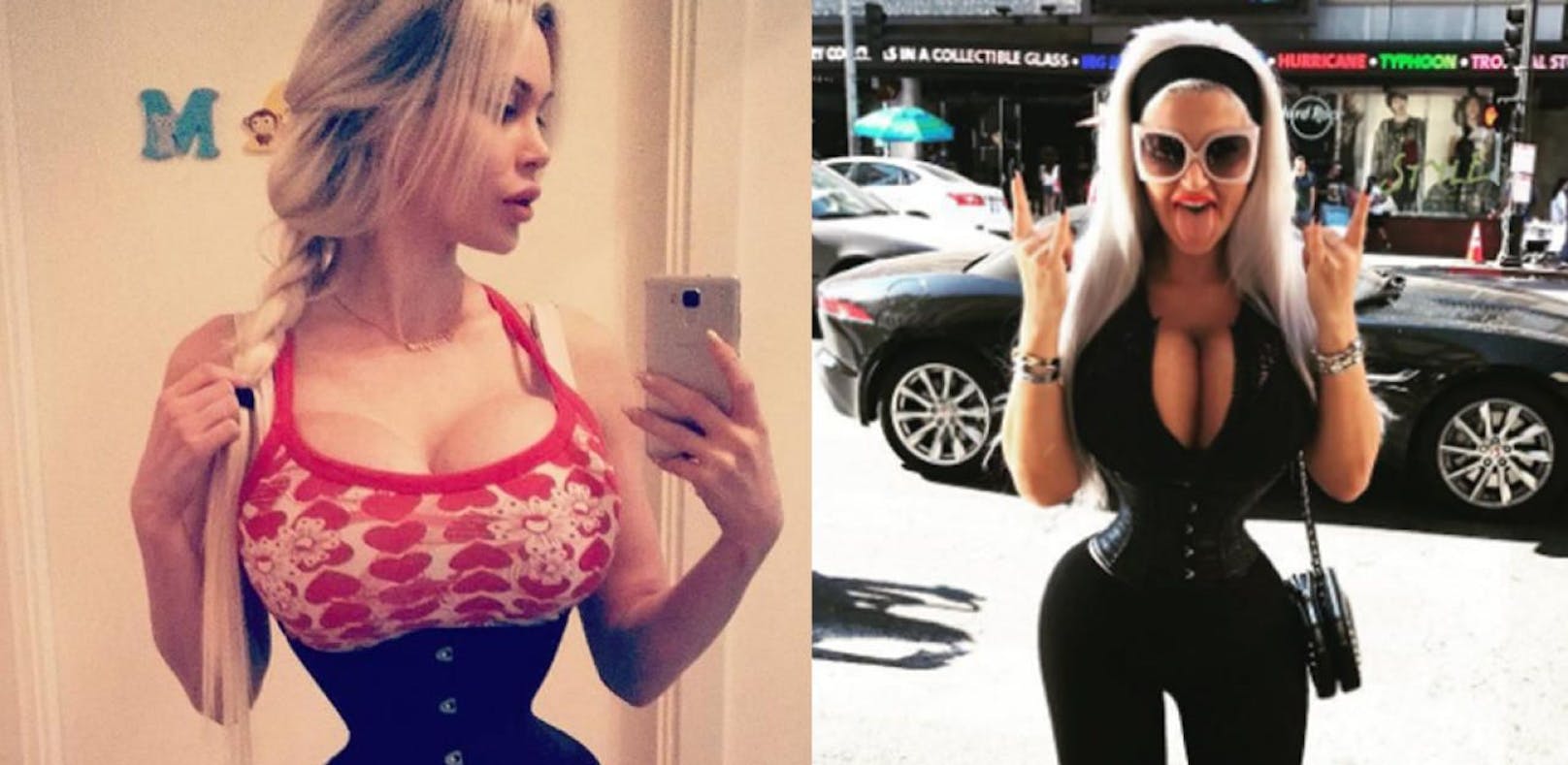 Sophia vs. Pixee: Wer hat die schlankere Taille?