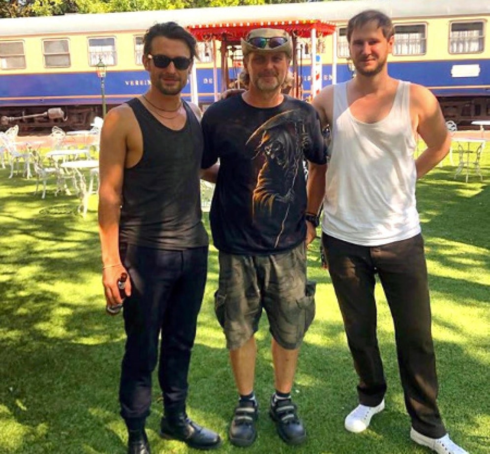 Von Wanda flankiert: Thomas Hammer. 