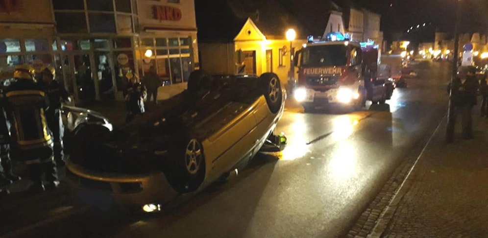 Auf der Landstraße beim NKD kam es zum Unfall. 
