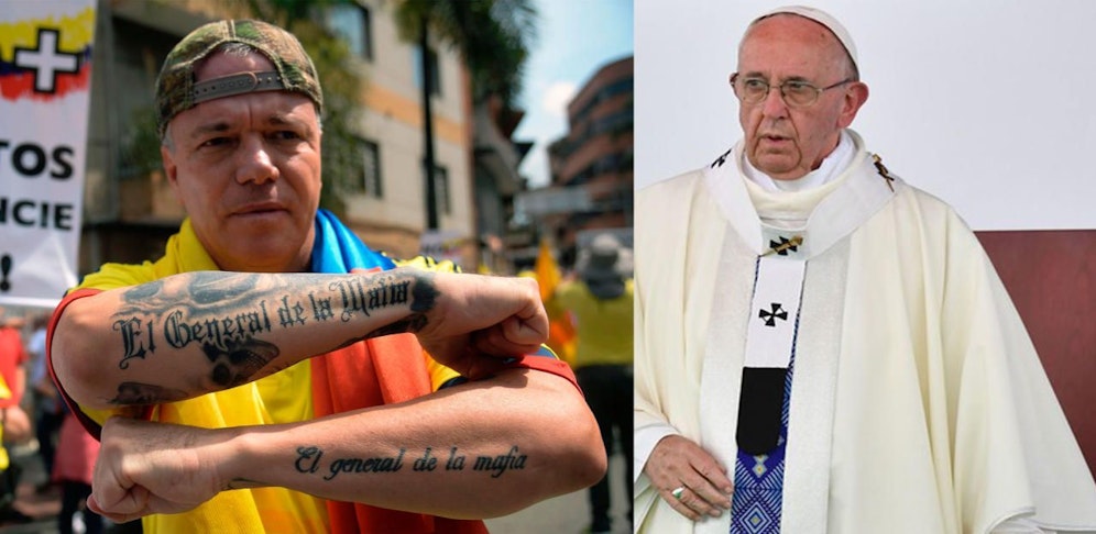 Velasquez bezeichnete den Papst als "Betrüger".