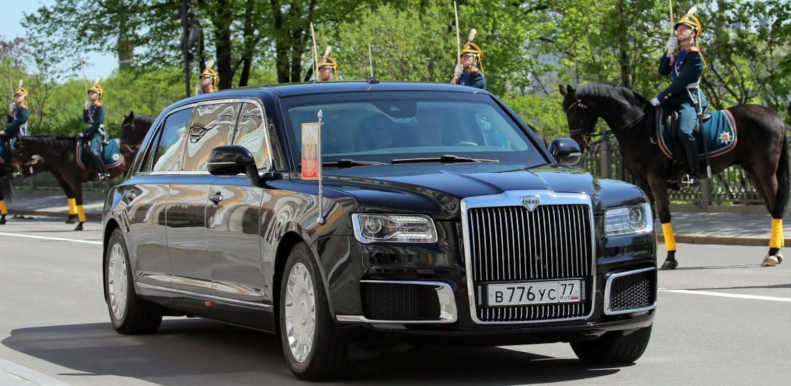 Das neue Auto von Wladimir Putin