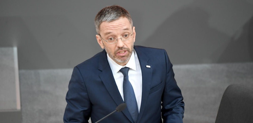 Ärger für Innenminister Herbert Kickl (FPÖ).