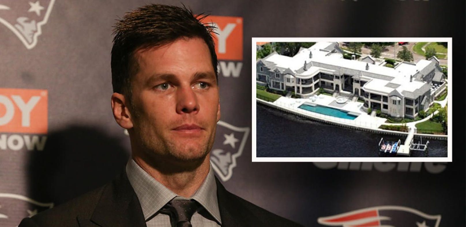 Tom Bradys Bleibe in Florida. 