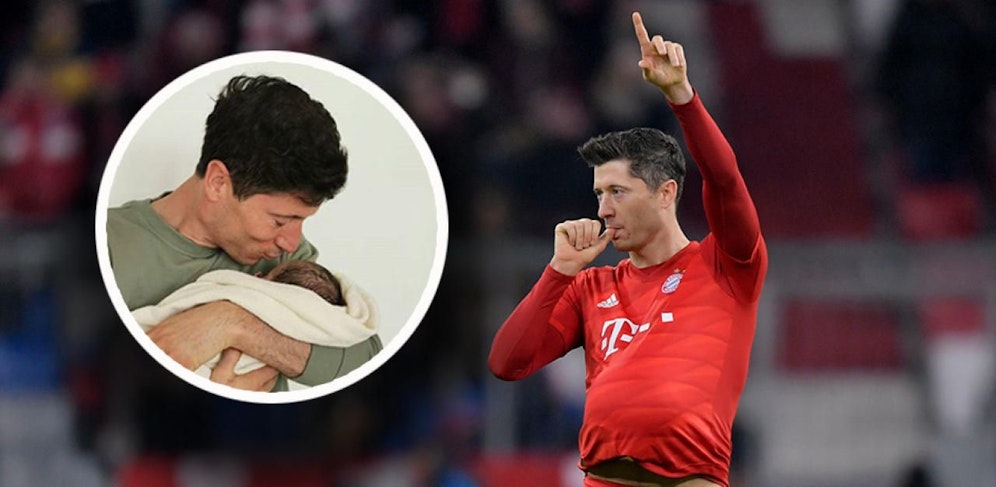 Robert Lewandowski und Frau Anna sind im Baby-Glück.