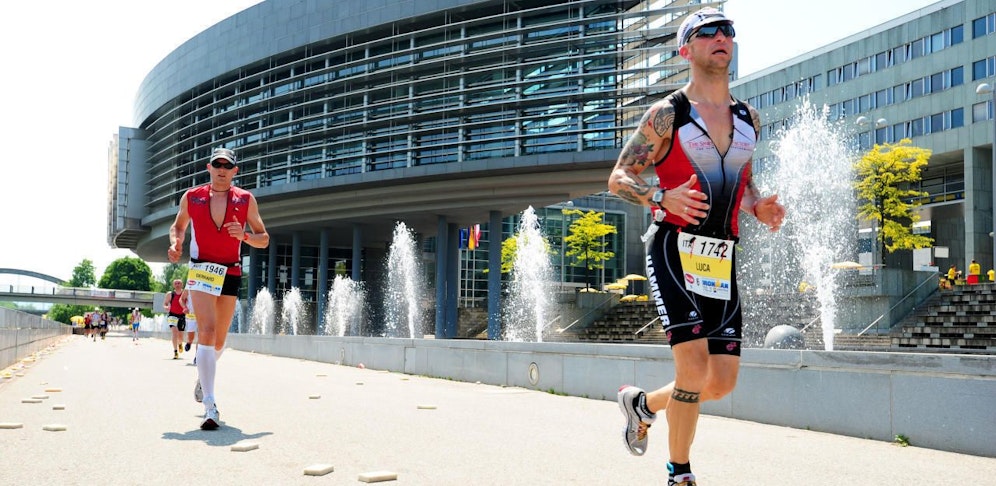 Der Triathlon in St. Pölten führt am Landhaus vorbei.