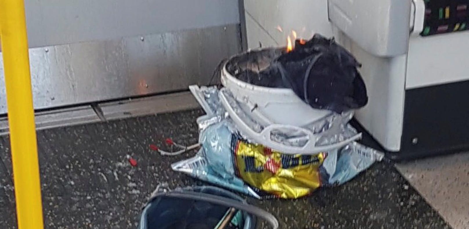 Terror in London: Polizei jagt jetzt "Kübel-Bomber"