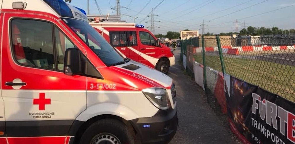 Auf der Kart-Anlage "Speedworld" brannten insgesamt neun Garagen.