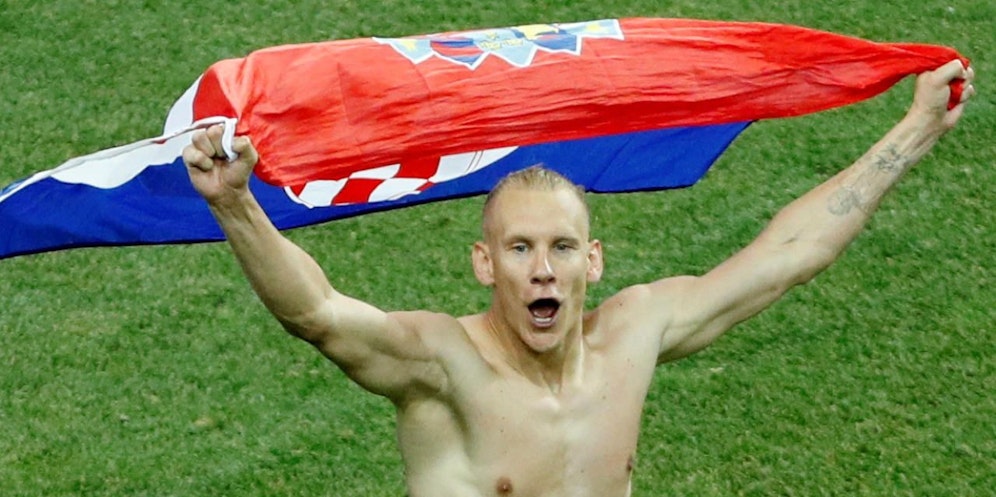 Domagoj Vida sorgt nicht nur mit seinem Tor für Gesprächsstoff.