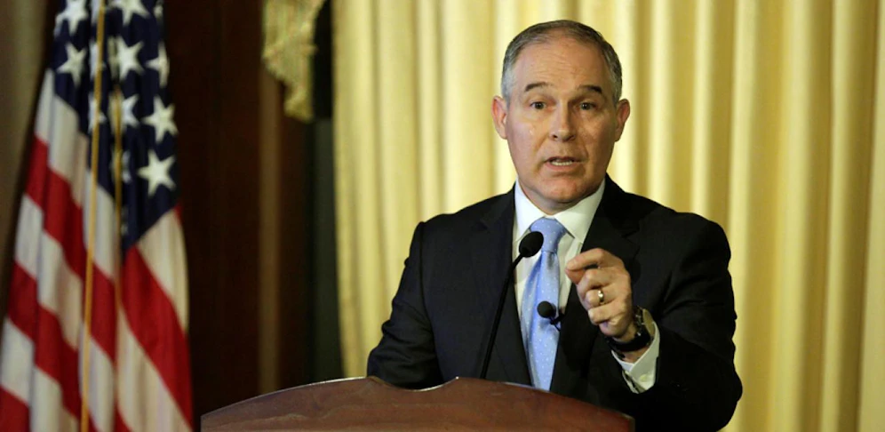 Scott Pruitt, Chef der US-Umweltbehörde EPA.