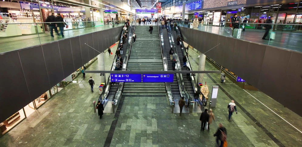 Attacke am Gelände des Wiener Hauptbahnhofs.