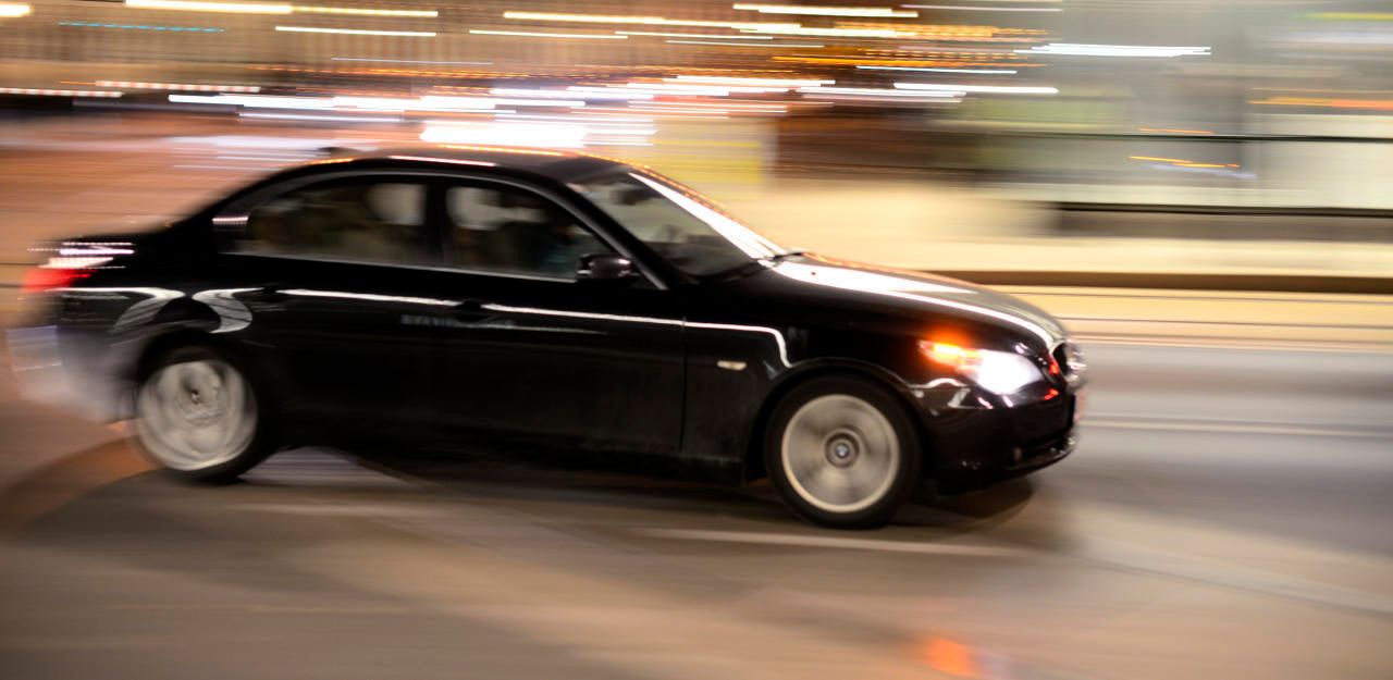 BMW von Raser in Wien beschlagnahmt.