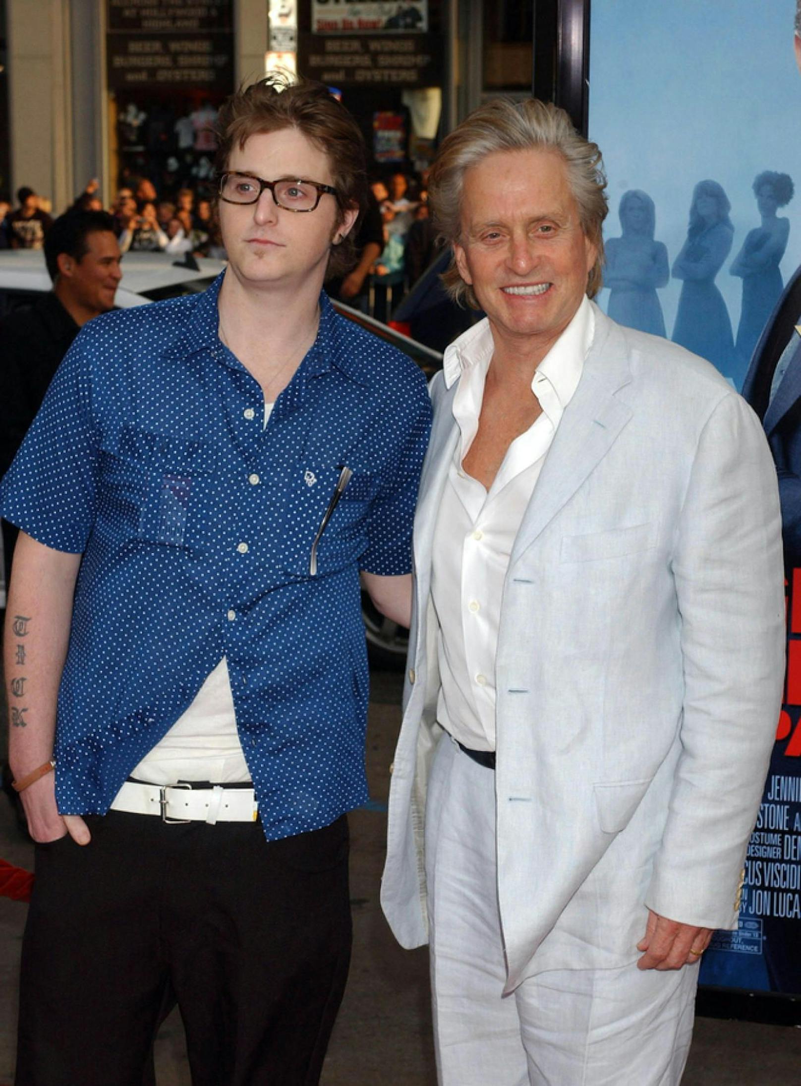 Cameron Douglas und sein Vater Michael Douglas