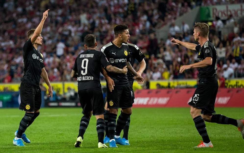 Jubel bei den Dortmundern.