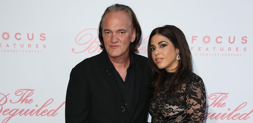 Quentin Tarantino mit Daniela Pick auf der US-Premiere von "The Beguiled" ("Die Verführten") im Juni 2017.