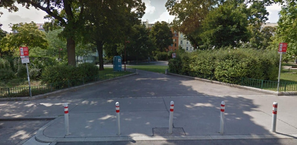 Im Reithofferpark kam es zu mehreren Raubüberfällen